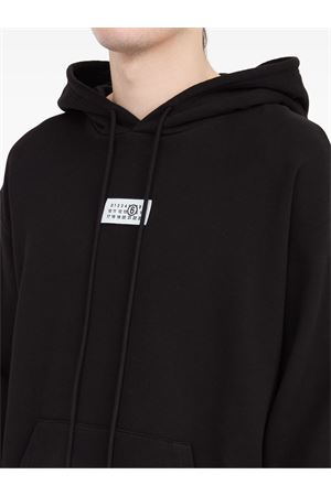 Black cotton hoodie MM6 MAISON MARGIELA | SH0GU0033M25025900